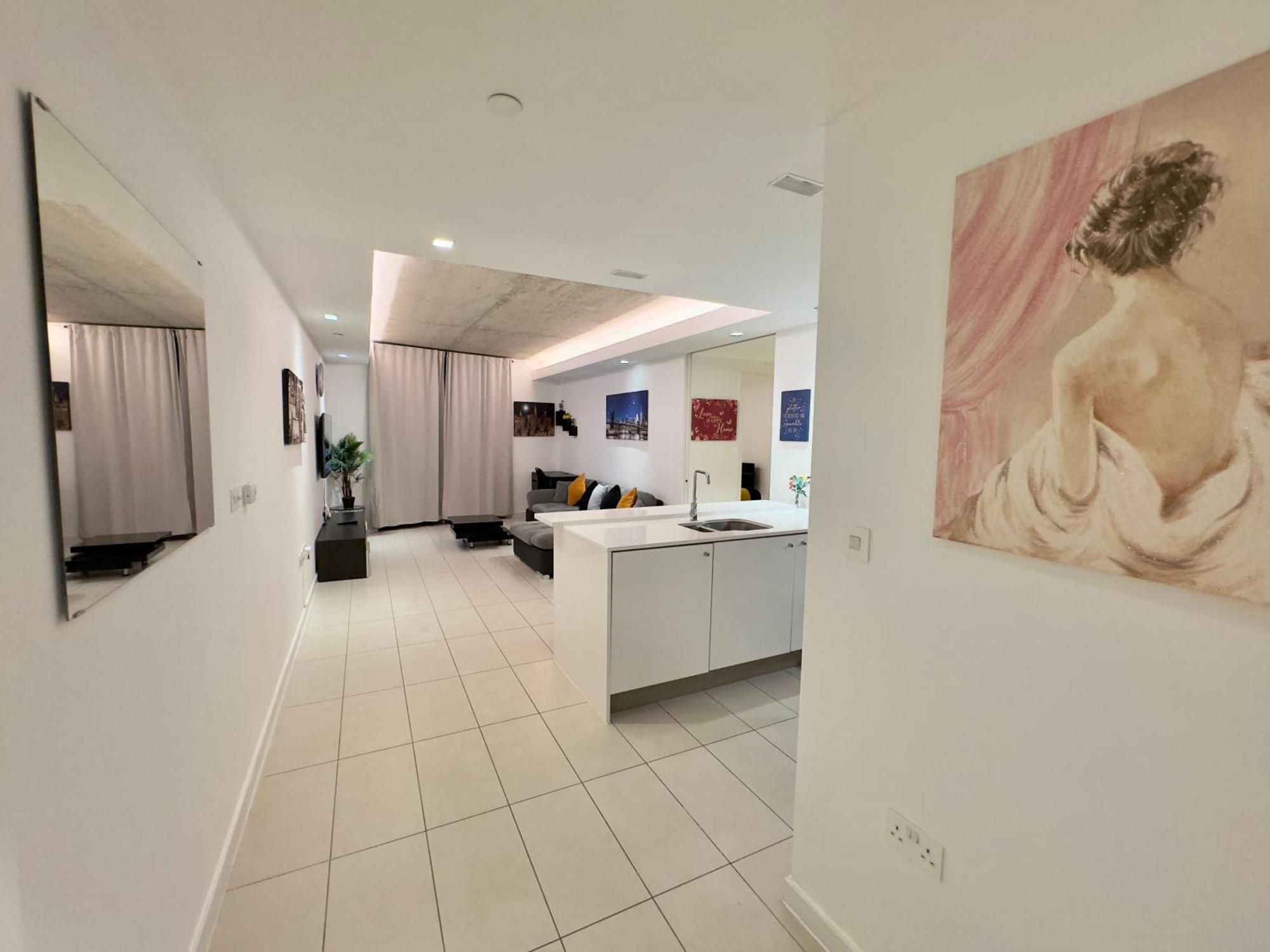 Excel Cosy With Balcony & River View Close To O2 Arena, Cable Car, City Hall Appartement Londres